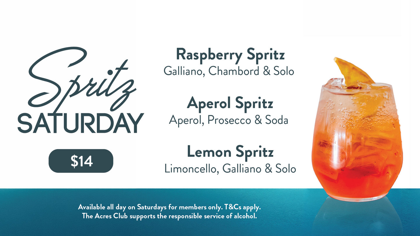 Spritz Saturday Spritz Saturday